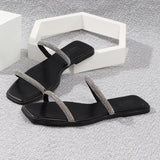 Flat Flops The New Summer Fashion Of 2021 Simple Match A Word With Soft Soles To Wear Slippers For Women