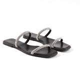 Flat Flops The New Summer Fashion Of 2021 Simple Match A Word With Soft Soles To Wear Slippers For Women