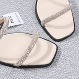 Flat Flops The New Summer Fashion Of 2021 Simple Match A Word With Soft Soles To Wear Slippers For Women