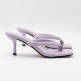 Womem Flip-Flops Plastic Shoelaces Sandals High Thin Heels Open-Toed 2021 Summer Fashion Sexy Shoes