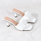 Hot Selling Women Shoes European American Style Summer One-Word All-Match Sandals for Women High Heel Open-Toe Fashion Slippers