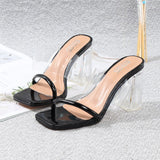 Summer Sandals for Women 8CM Women Shoes High Heel Sandals Female Thick Heel Open Toe 2021 Summer Fashion Sexy Slippers Women