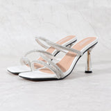 Women Shoes Sandals Slippers Fashion Party Thin-Belt High-Heel Sexy Hollow 2021 Summer New Style Open Toe Modern Shoes