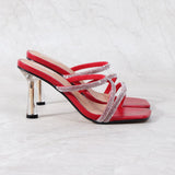 Women Shoes Sandals Slippers Fashion Party Thin-Belt High-Heel Sexy Hollow 2021 Summer New Style Open Toe Modern Shoes