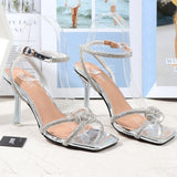 Women Slippers 2021 Summer Fairy Wind Joker Open-Toed Fashion Women's Sandals Cross Strap Wear Out Party High Heels Shoes